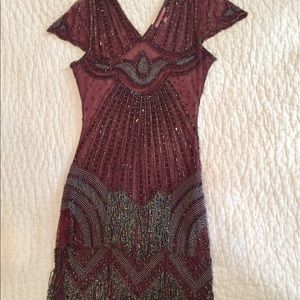 Flapper Girl/Gatsby Dress with Beautiful Beading